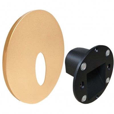 Φωτιστικό Χωνευτό Στρογγυλό LED 3W 230V CCT 38° Αλουμινίου IP65 Χρυσαφί 3-938